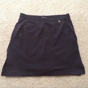 Basic Black Sport Athletic SKORT Golf or Tennis